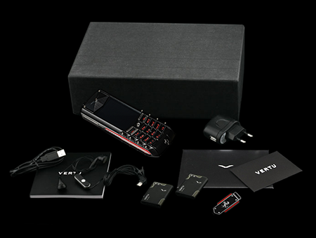 Комплектация телефона Vertu Ascent 2010 Ferrari GT Exclusive