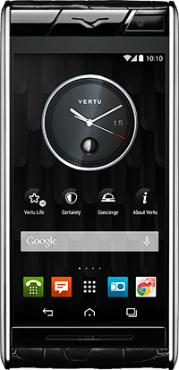 Телефон Vertu Aster Black Alligator