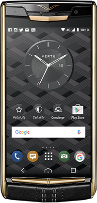 Телефон Vertu New Signature Touch Jet Calf Red Gold
