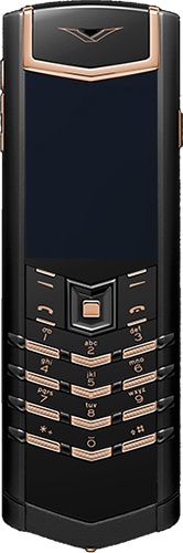 Телефон Vertu Signature S Design Pure Black Red Gold Exclusive